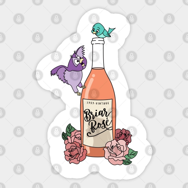 Briar Rosé Sticker by MagicalMountains